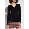 Chloé Wool Cardigan Black -dame-cardigans Butikk unnamed file 2438