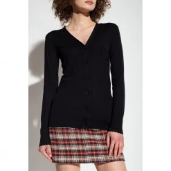 Chloé Wool Cardigan Black