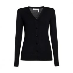 Chloé Wool Cardigan Black -dame-cardigans Butikk unnamed file 2441