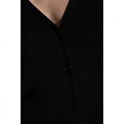 Chloé Wool Cardigan Black -dame-cardigans Butikk unnamed file 2442