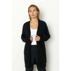Second Female Brook Knit New Pocket Cape Genser Black 10 Second Female Brook Knit New Pocket Cape Genser Black -dame-cardigans Butikk unnamed file 246