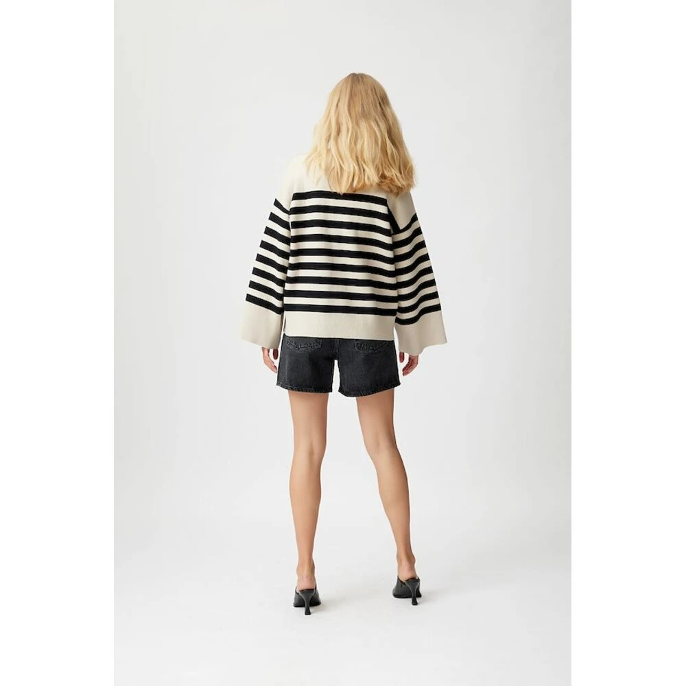 Gestuz TalliGZ Striped Cardigan Beige 4 Gestuz TalliGZ Striped Cardigan Beige - Bilde 2