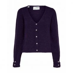 Selected Femme Cardigans Purple