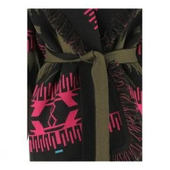 Alanui Cardigan Made Of Pure Cashmere Green