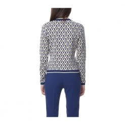 Elisabetta Franchi Sweater Blue -dame-cardigans Butikk unnamed file 2532