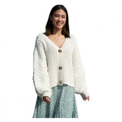 Camilla Pihl Fjellbacka Knit Cardigan Beige