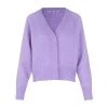 Second Female Brook Knit Boxy Cardigan - Lilla Purple -dame-cardigans Butikk unnamed file 2540