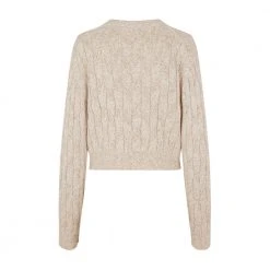 Samsøe Samsøe Lou Cardigan 14287 Beige -dame-cardigans Butikk unnamed file 259