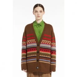 Max Mara Weekend Cardigans Brown -dame-cardigans Butikk unnamed file 2610