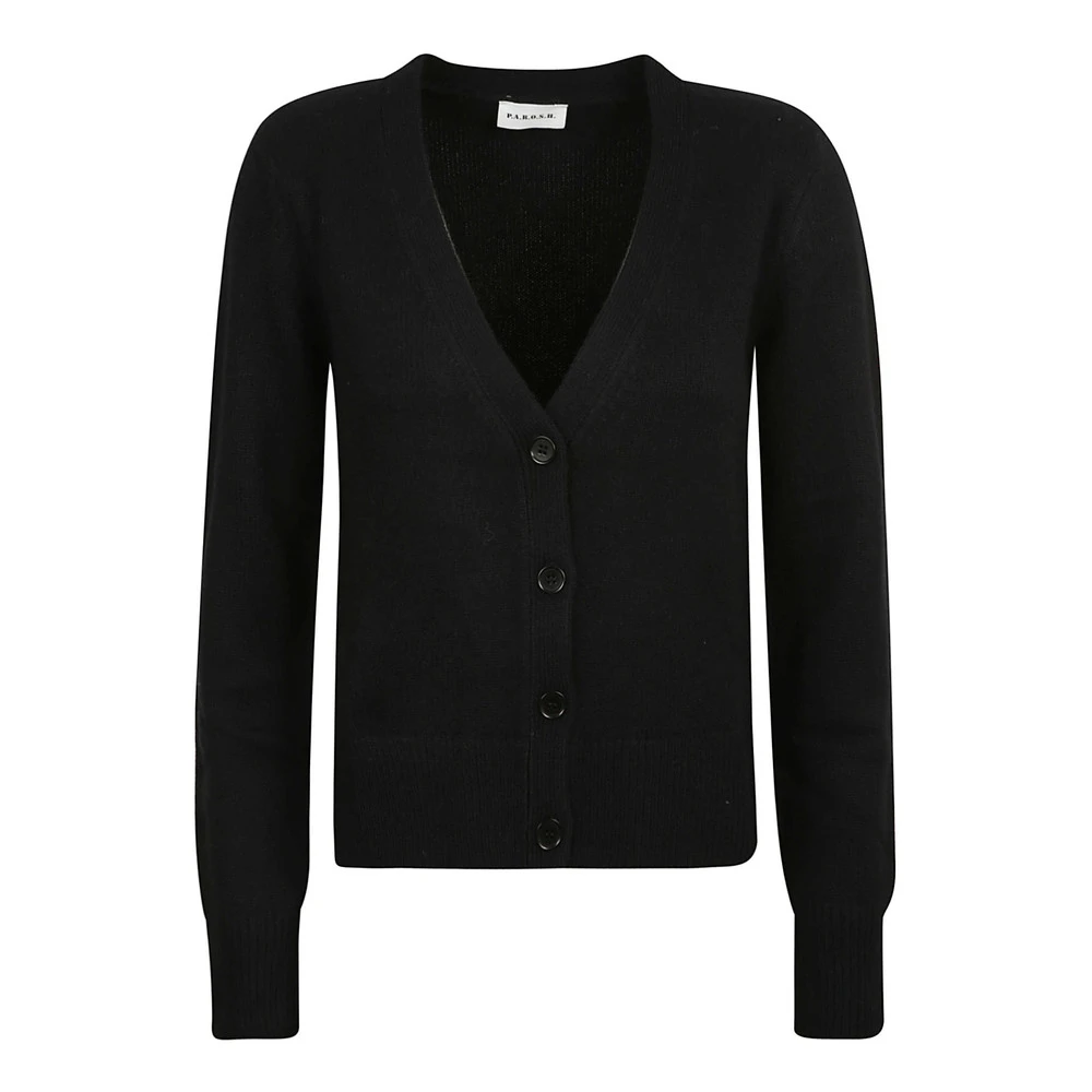 P.A.R.O.S.H. Cardigans Black 5 P.A.R.O.S.H. Cardigans Black - Bilde 3