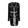 Karl Lagerfeld BELTED CARDIGAN Black -dame-cardigans Butikk unnamed file 2636