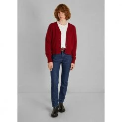 L'Exception Paris Cardigans Red -dame-cardigans Butikk unnamed file 2651