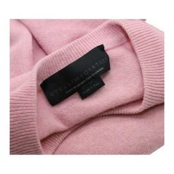 Stella McCartney Round-Neck Sweater Pink -dame-cardigans Butikk unnamed file 2662