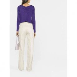 Jacquemus Cardigans Purple -dame-cardigans Butikk unnamed file 2676