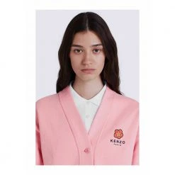Kenzo Cardigan Pink -dame-cardigans Butikk unnamed file 2685
