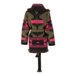 Alanui Cardigan Made Of Pure Cashmere Green -dame-cardigans Butikk unnamed file 27