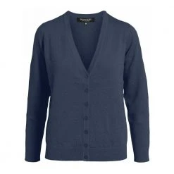 Signature Cardigan V-Hals Blue