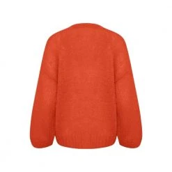 Part Two Cardigan Orange