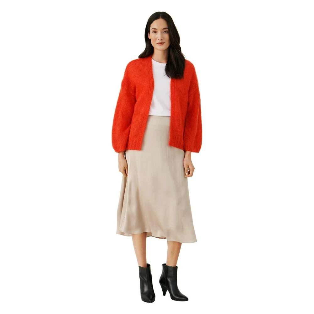 Part Two Cardigan Orange 4 Part Two Cardigan Orange - Bilde 2