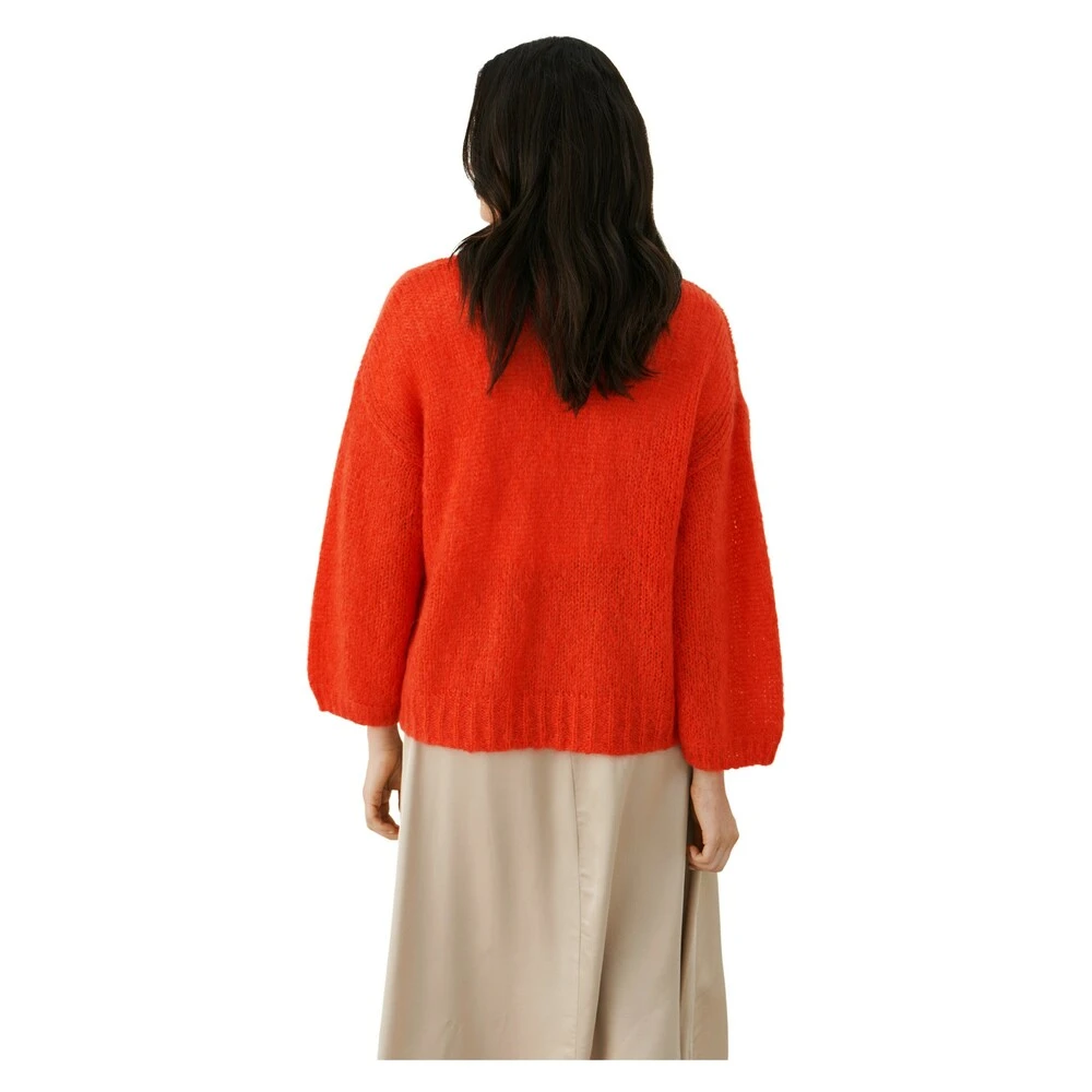 Part Two Cardigan Orange 5 Part Two Cardigan Orange - Bilde 3