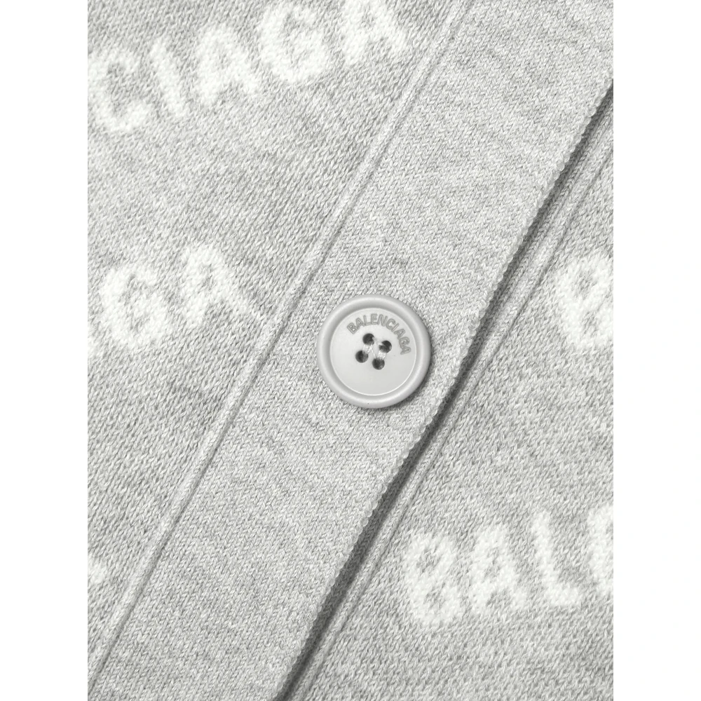 Balenciaga Cardigans Gray 4 Balenciaga Cardigans Gray - Bilde 2