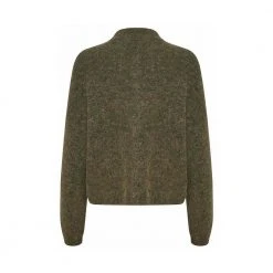 Gestuz AlphaGZ Short Cardigan Green