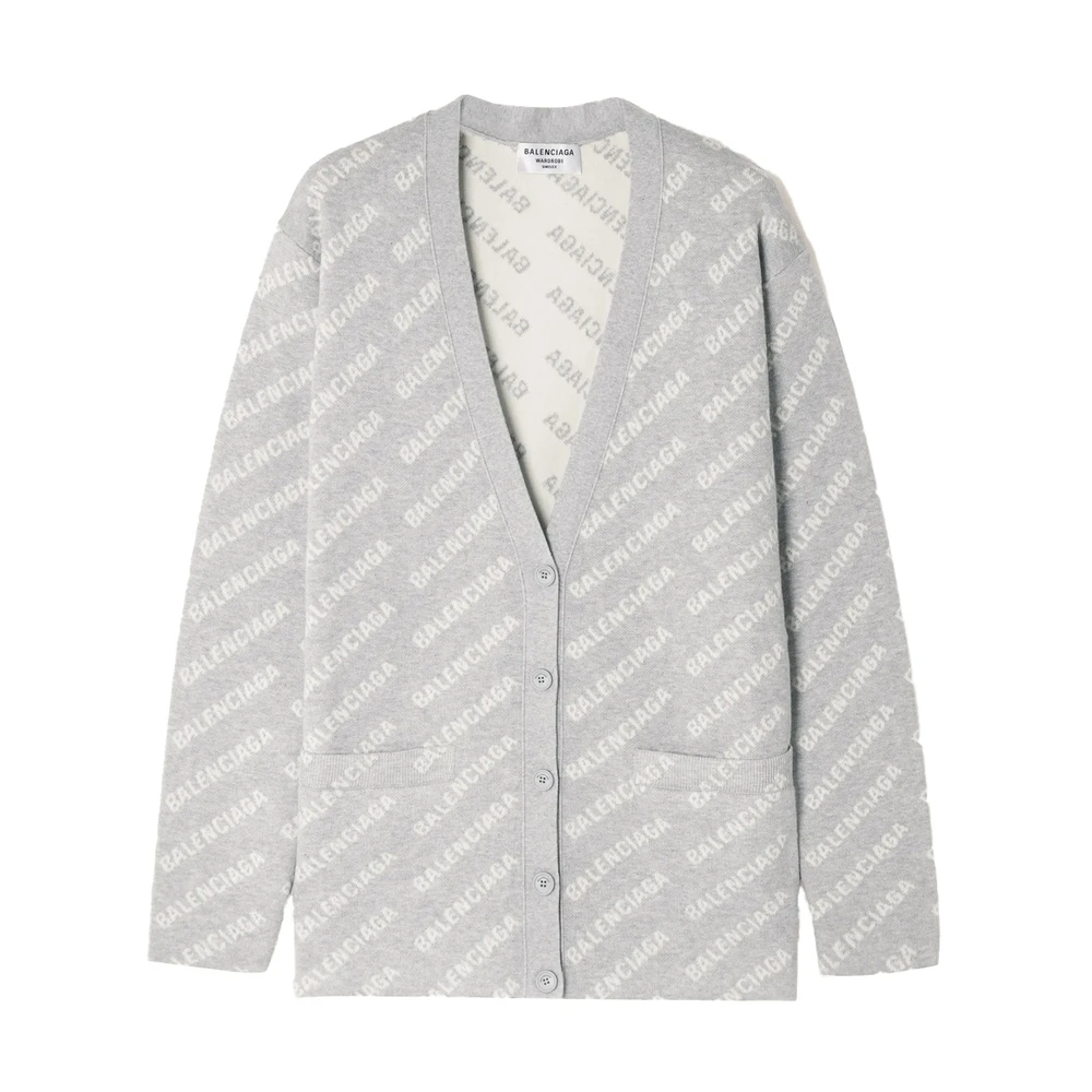 Balenciaga Cardigans Gray 6 Balenciaga Cardigans Gray - Bilde 4