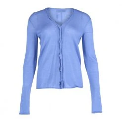 Saint Laurent Cardigans Blue -dame-cardigans Butikk unnamed file 2796