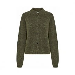 Gestuz AlphaGZ Short Cardigan Green -dame-cardigans Butikk unnamed file 280