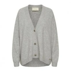 Karen By Simonsen Cardigan Strik 10103292 Gray