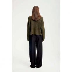 Gestuz AlphaGZ Short Cardigan Green -dame-cardigans Butikk unnamed file 281