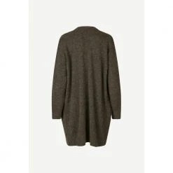 Samsøe Samsøe Mørkebrun Samsøe&Samsøe Nor Cardigan 7355 Jakke Brown -dame-cardigans Butikk unnamed file 2814