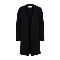Selected Femme Darla Ls Knit Cardigan Black