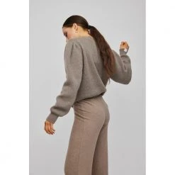 Untold Stories Florie Button Cardigan Brown -dame-cardigans Butikk unnamed file 2844