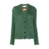 Marni V-neck Buttoned Cardigan Green -dame-cardigans Butikk unnamed file 2910