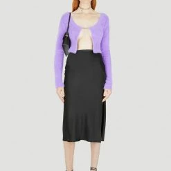 Jacquemus Knitwear Purple -dame-cardigans Butikk unnamed file 2919