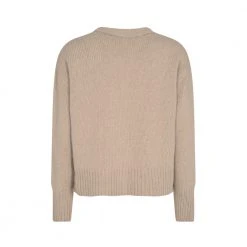 Levete Room Perle 2 Pullover Beige -dame-cardigans Butikk unnamed file 2929