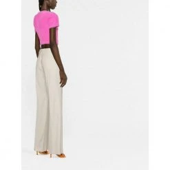 Jacquemus Round-neck Knitwear Pink -dame-cardigans Butikk unnamed file 2939