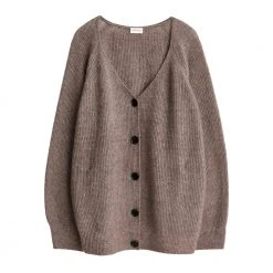 By Malene Birger Cinnum Sweater Brown 7 By Malene Birger Cinnum Sweater Brown -dame-cardigans Butikk unnamed file 295
