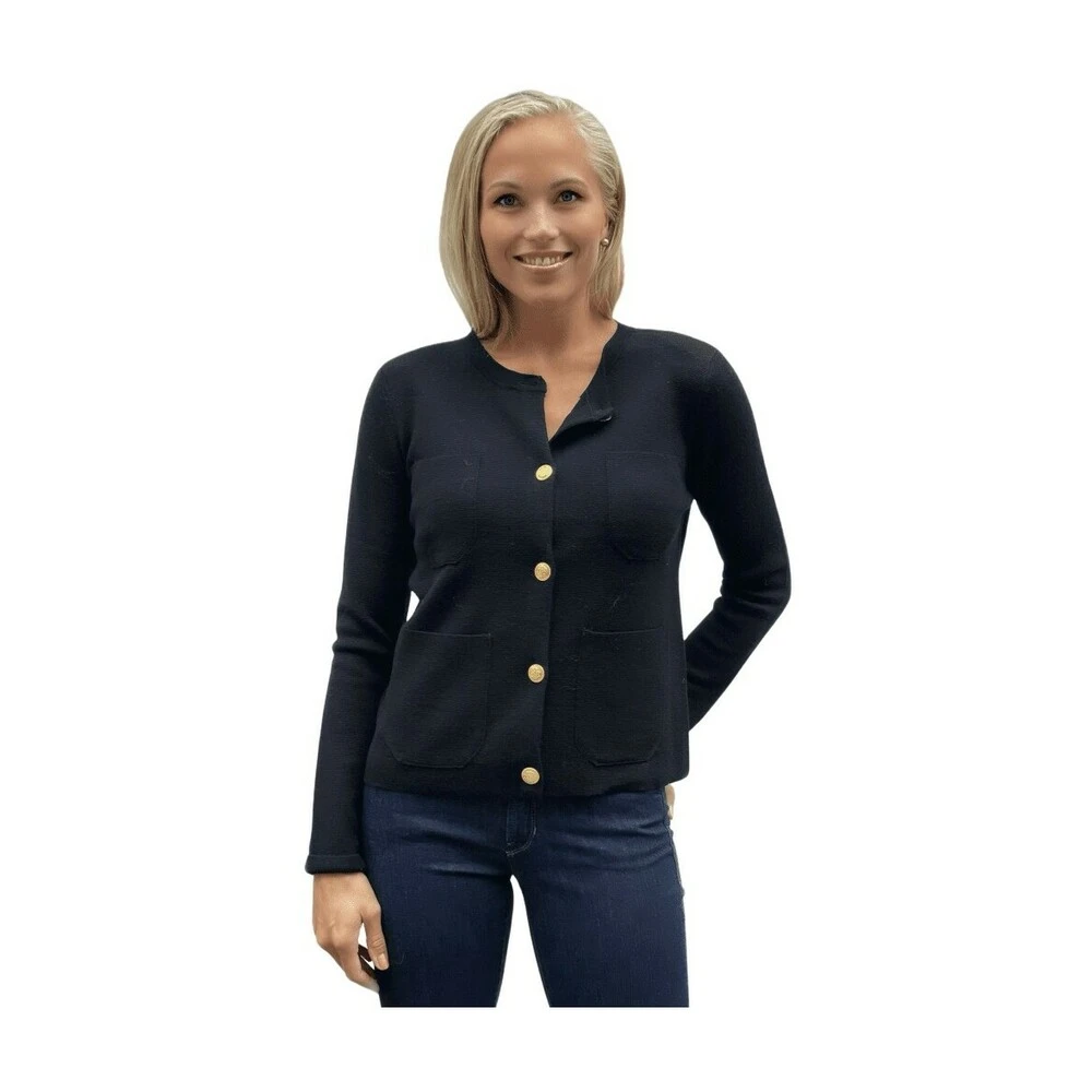 Tricot Milano Cardigan Black 4 Tricot Milano Cardigan Black - Bilde 2