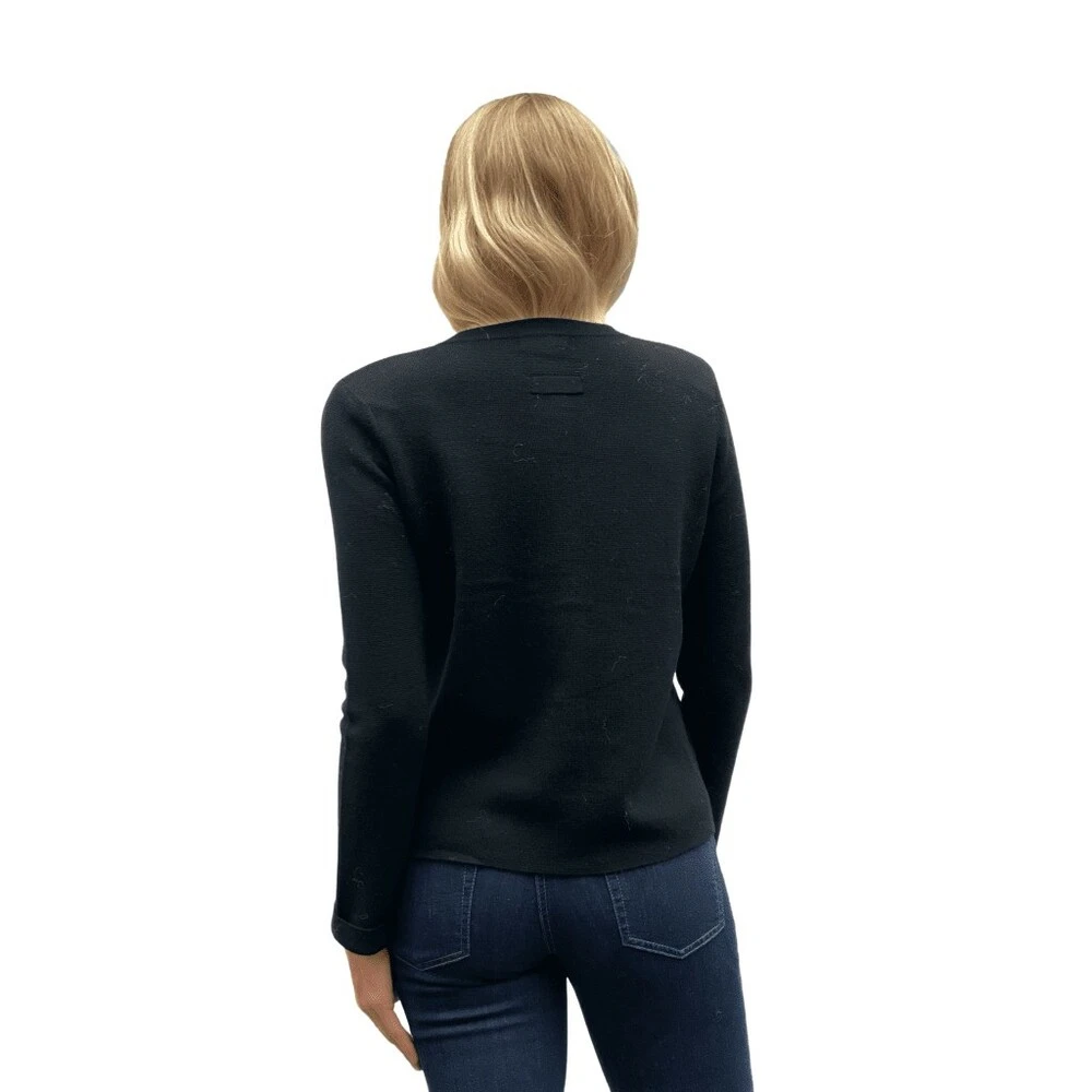 Tricot Milano Cardigan Black 6 Tricot Milano Cardigan Black - Bilde 4