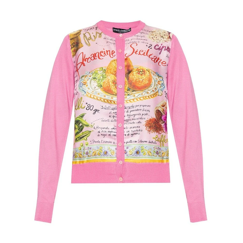 Dolce & Gabbana Cardigan Pink 5 Dolce & Gabbana Cardigan Pink - Bilde 3