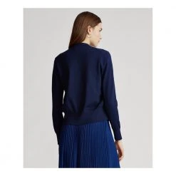 Polo Ralph Lauren Cardigan Blue -dame-cardigans Butikk unnamed file 302