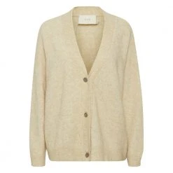 Karen By Simonsen Nora Cardigan Beige -dame-cardigans Butikk unnamed file 3021