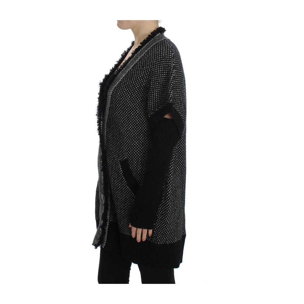 Dolce & Gabbana Knitted Cashmere Cardigan Gray 3 Dolce & Gabbana Knitted Cashmere Cardigan Gray