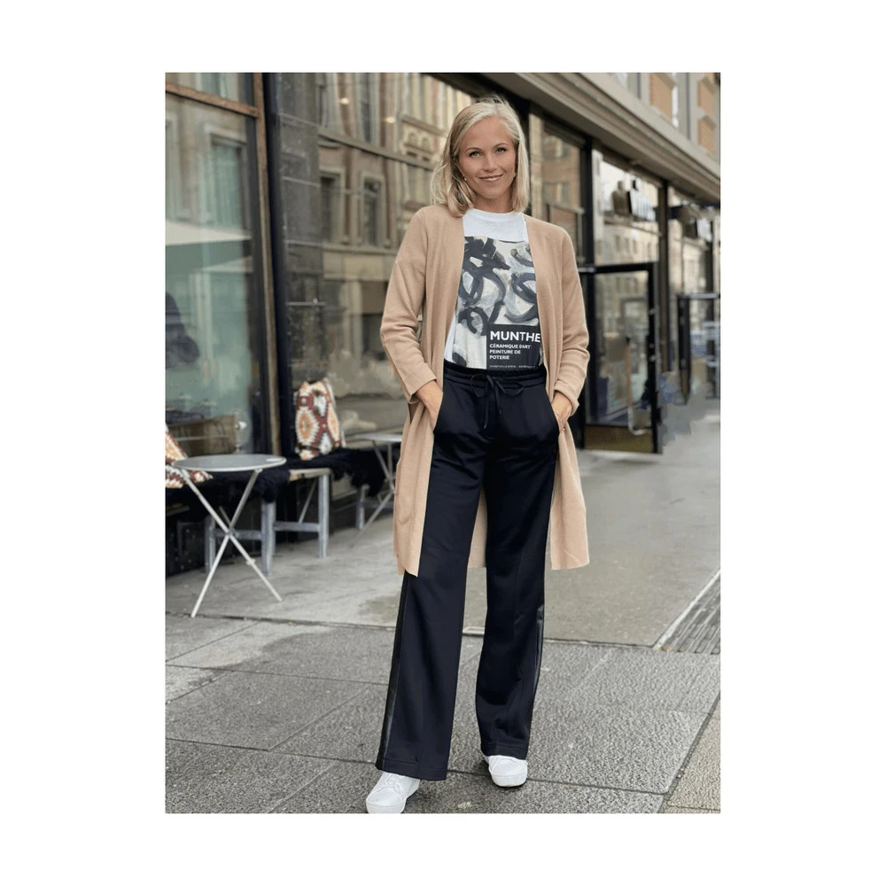 Tricot Long Cardigan Brown 6 Tricot Long Cardigan Brown - Bilde 4