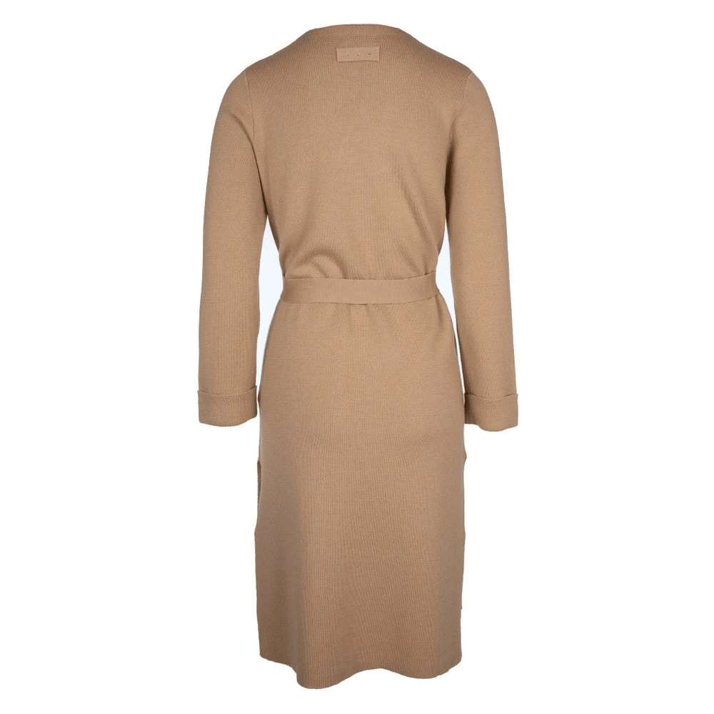 Tricot Long Cardigan Brown 8 Tricot Long Cardigan Brown - Bilde 6