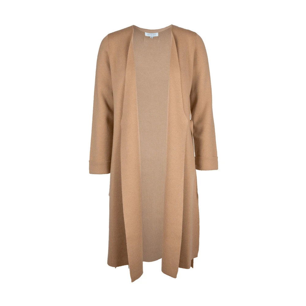 Tricot Long Cardigan Brown 9 Tricot Long Cardigan Brown - Bilde 7