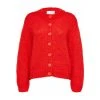 Selected Femme Suanne Ls Knit Short Cardigan Red -dame-cardigans Butikk unnamed file 308