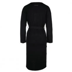 Tricot Merino Long Cardigan Black